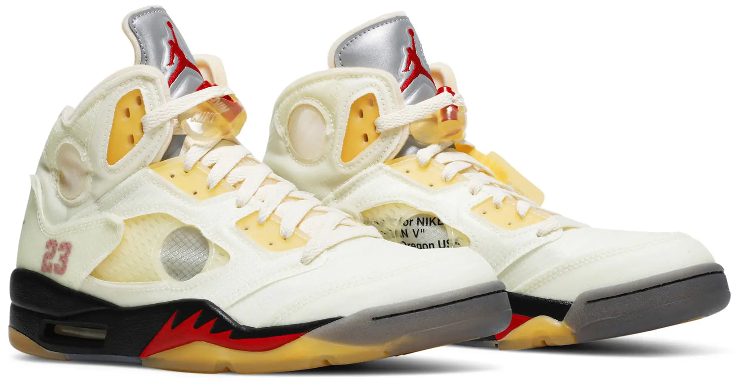 Off-White X Air Jordan 5 SP ‘Sail’